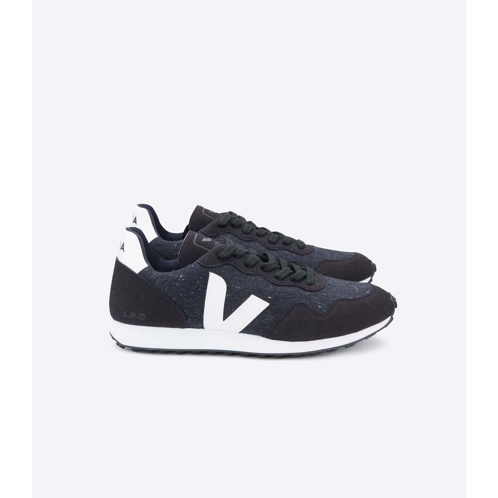 Women\'s Veja SDU REC FLANNEL Running Shoes Black | SG 435ZUT